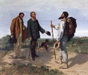 Gustave Courbet The Meeting oil painting artist